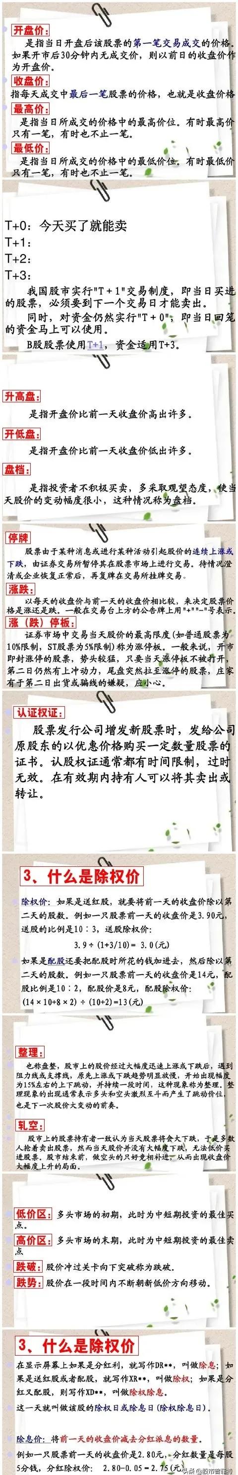 股票介绍知识，股票百科知识（整理了最新的股票基础知识大全）