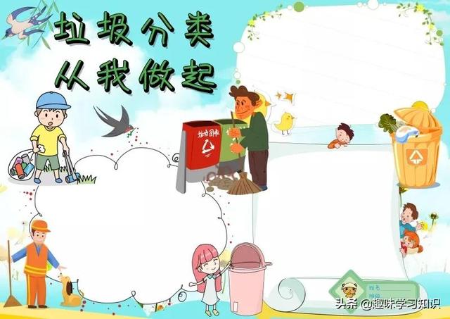 垃圾分类的手抄报怎么画，垃圾分类的手抄报怎么画 简单（垃圾分类<环保>手抄报集）