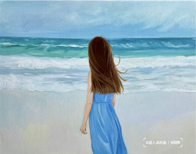 图画头像图片大全，经典绘画女生头像微信（温柔治愈女生插画头像）