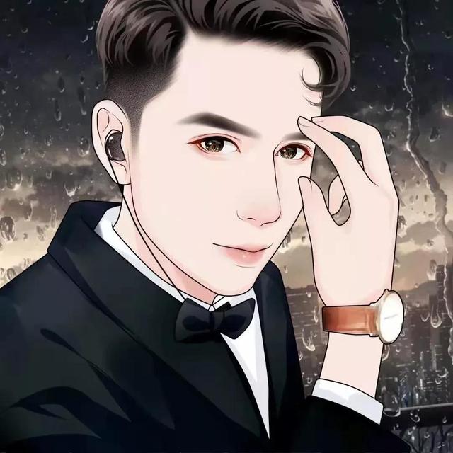 真人帅气男头精选，微信头像，真人帅气男头精选（男士真人手绘漫画头像）