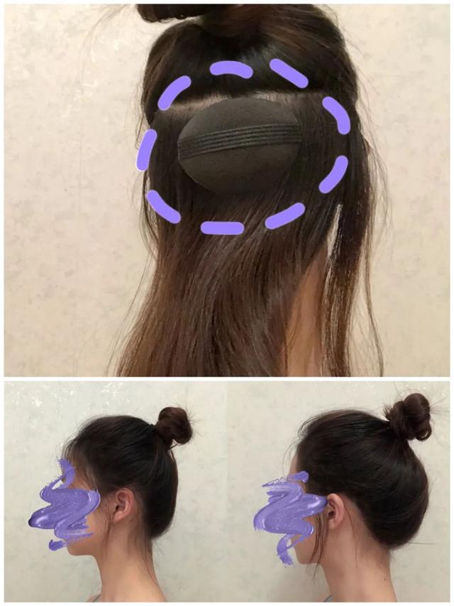 丸子头怎么扎出蓬松感，网红丸子头怎么扎出蓬松感（最适合圆脸的3款扎发）