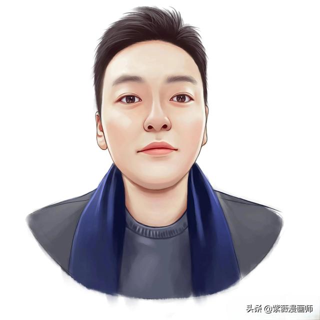 手绘帅气男生头像微信，手绘帅气男生头像（换一换你的微信头像吧）