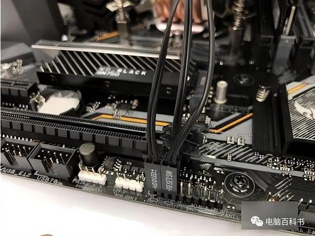 电脑主板线怎么插图解，教你认识主板插线（小白也能自己组装电脑）