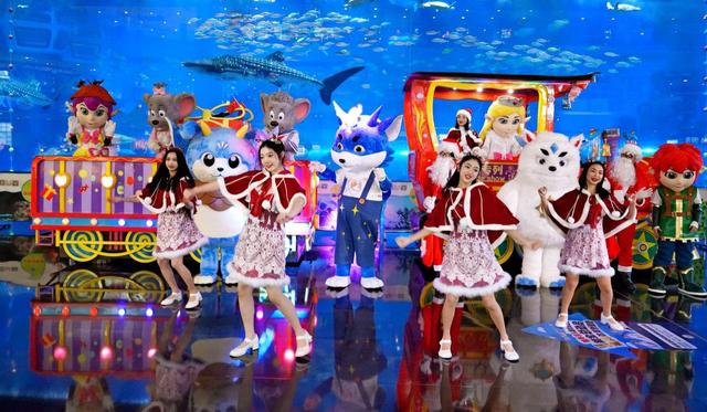 来成都浩海立方海洋馆，看“奇妙海兔”和“美人鱼”