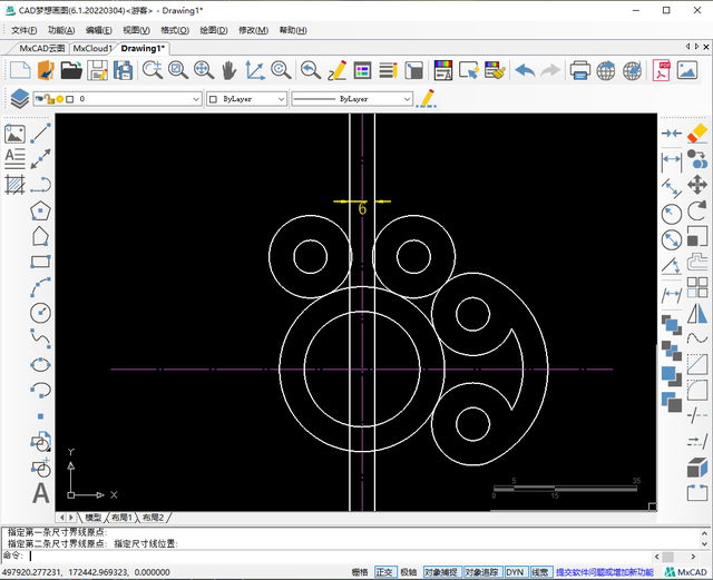 cad镜像快捷键，CAD中的镜像快捷键怎么使用（CAD相切、相切、半径的画圆方式与镜像命令的综合应用）