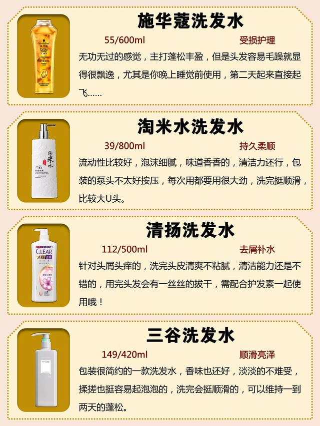 口碑最好的洗发水，公认最好用的洗发水是什么牌子（公认“十大”好用洗发水大曝光）