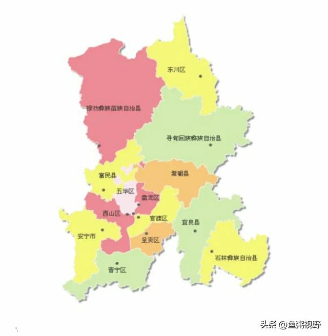 昆明市区人口2022年总人数，西南第三城昆明建成区测量