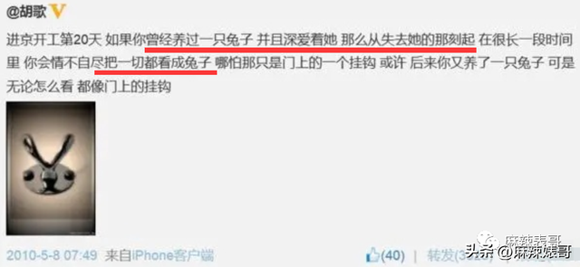 杨幂和胡歌现在关系如何，再回顾下他和薛佳凝、杨幂、江疏影的爱情故事