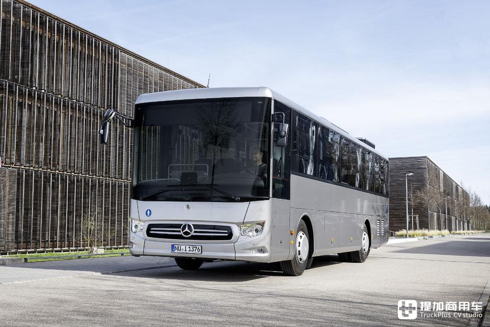 设计和配置很特别,奔驰巴士入门产品,实拍奔驰intouro城际客车
