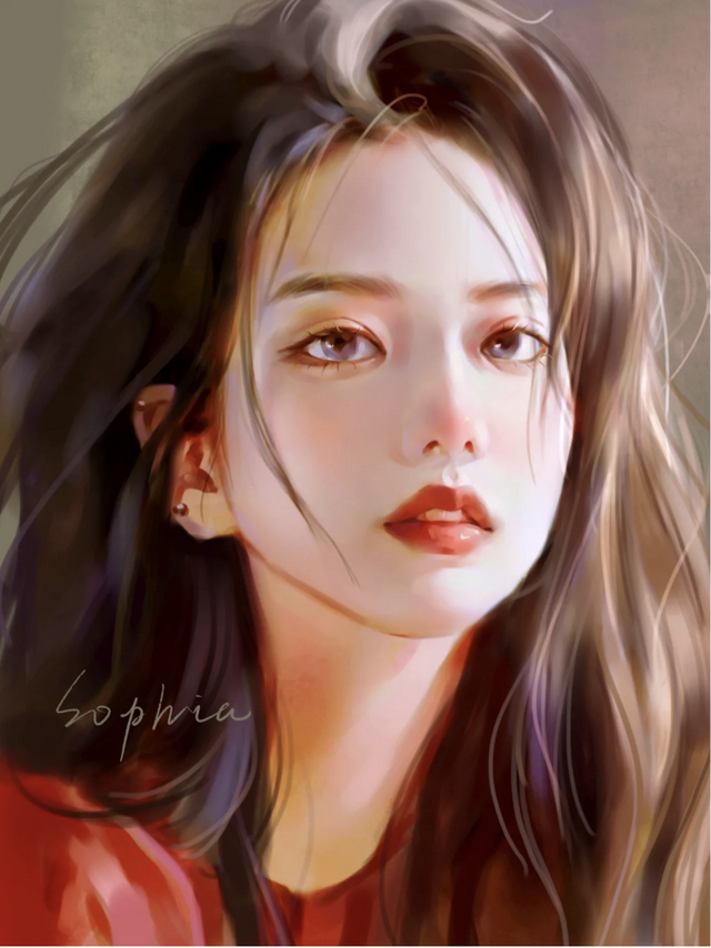 女生手绘头像。微信，女生手绘头像。（超有灵气的手绘女生头像）