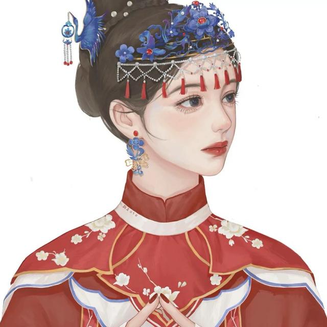 红衣女生真人古风头像 亦惜醉红颜微信，红衣女生真人古风头像 亦惜醉红颜（古风女生头像<红衣胜火>）