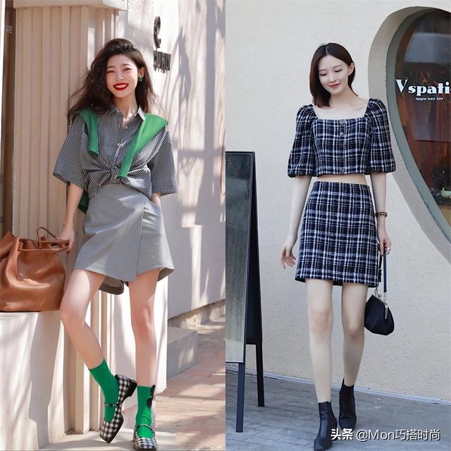 基础款格子衫，瞧今年主流的“格子衫”