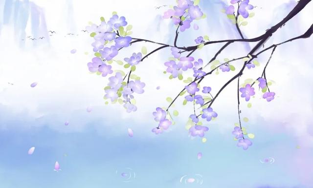 古诗配图简单又好看的画，超级简单漂亮的诗配画（10首绝美五言诗）