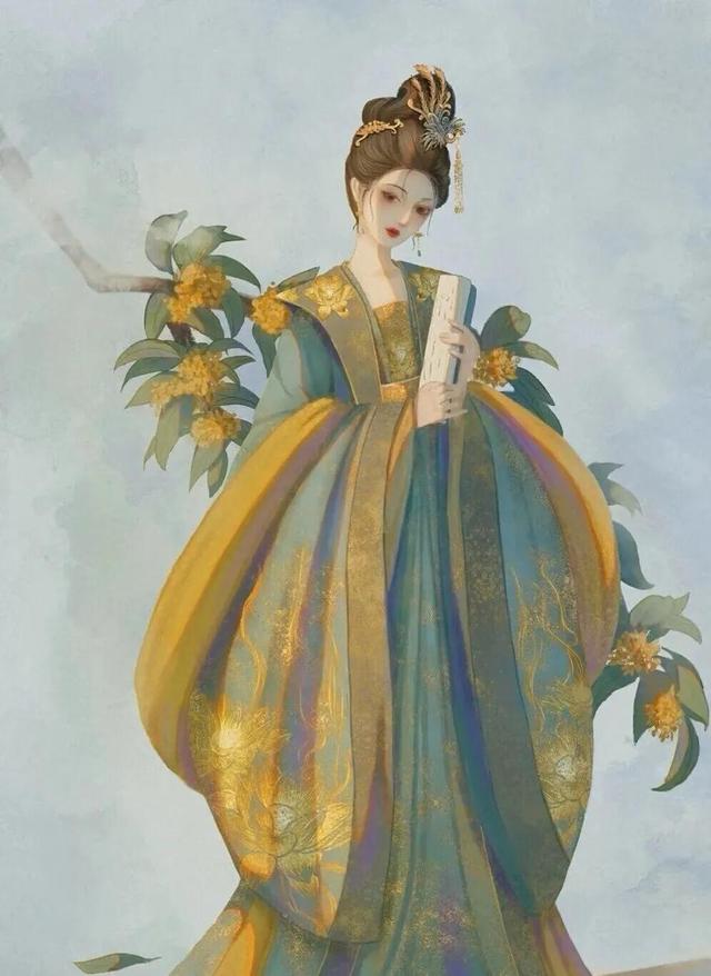 古风美人，古风美人绘画（古风美人的唯美句子图片）