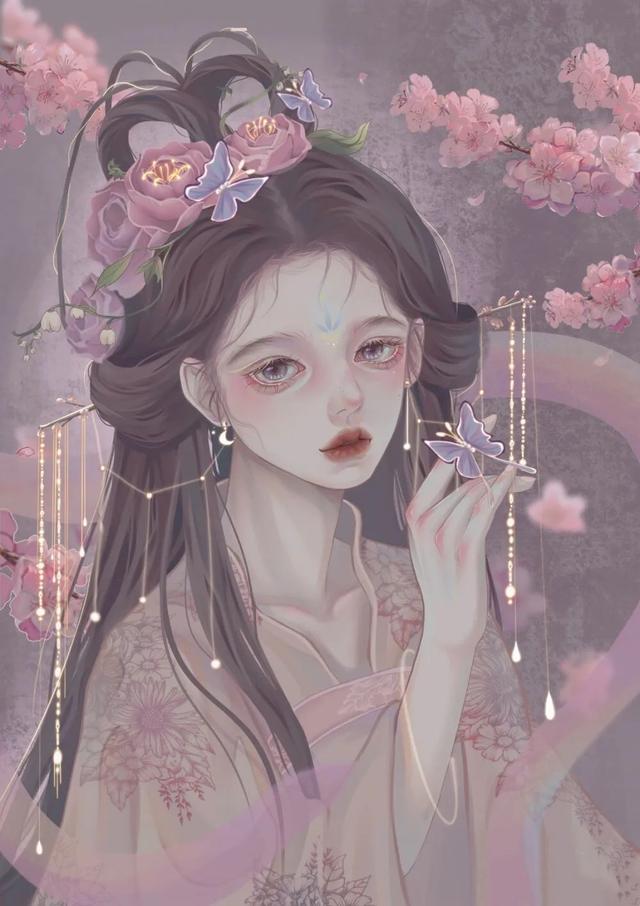 高贵气质优雅动漫头像，气质高雅—动漫女头微信（古风动漫女头）