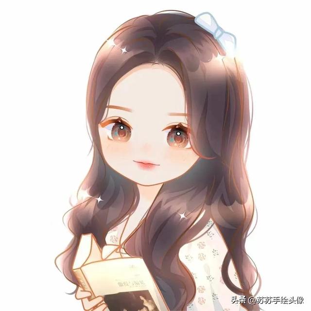 微信卡通图片头像，萌萌哒卡通Q版人物头像（呆萌又可爱的女生卡通头像）