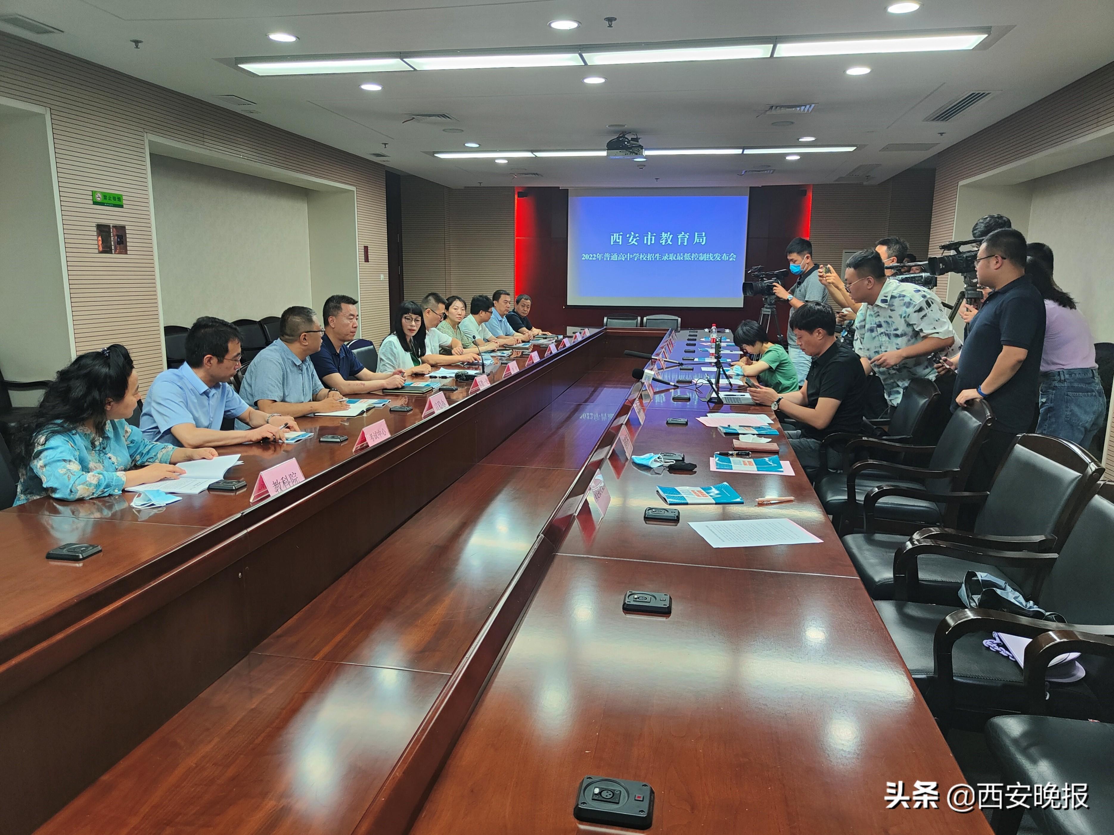 西安分数线(西安2022年中考铁一中)