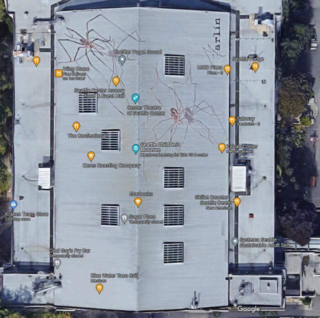 谷歌地球拍到的诡异景象，28个在谷歌地图上发现的诡异场景