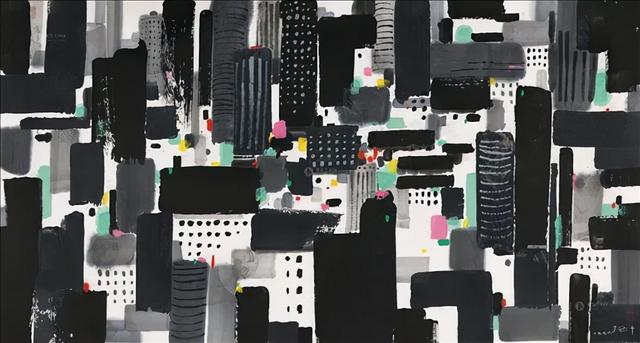 吴冠中作品，吴冠中作品长江三峡赏析（吴冠中笔下的中国香港）