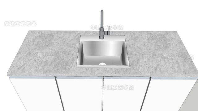 水槽安装步骤方法，水槽安装位置图片（橱柜水槽安装工艺HJSJ-2022）