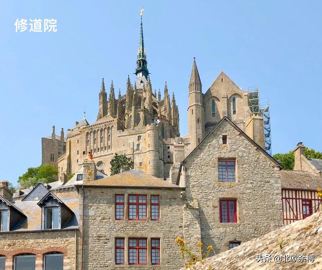 法国米歇尔山教堂，法国第一世界文化遗产