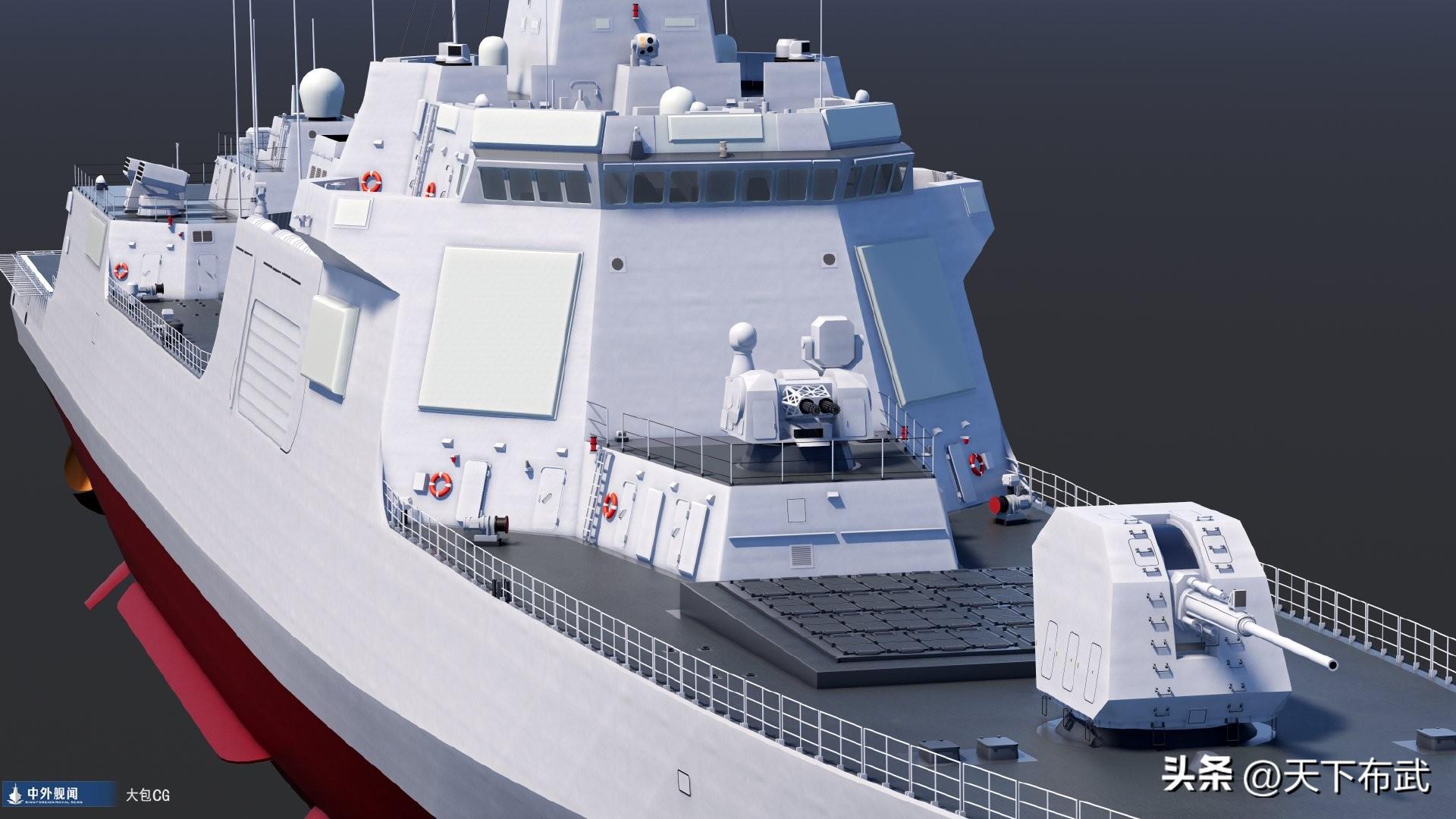 第二批055驱逐舰建造几艘,千呼万唤始出来 - 玉三网