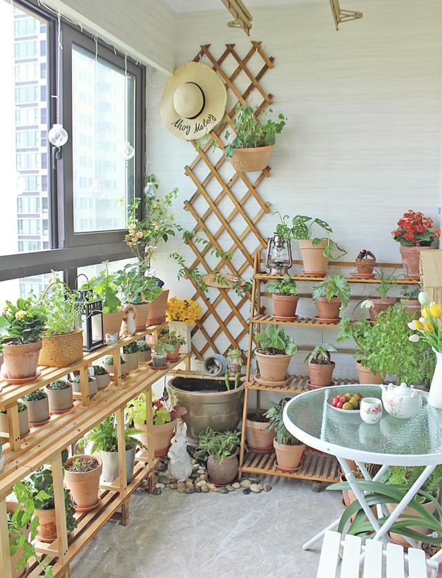 阳台装修效果图_阳台装修效果图，阳台装修茶室效果图（晒晒5个“网红阳台”）