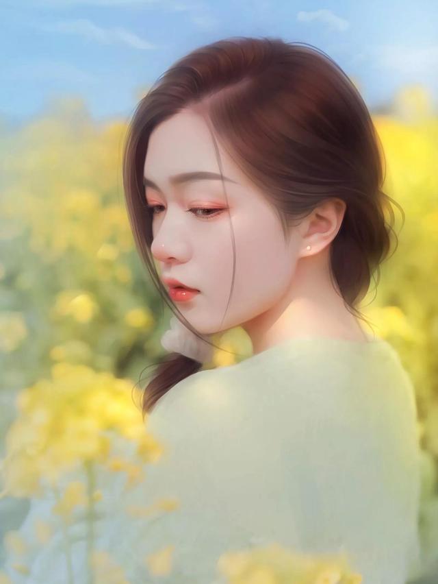 唯美的女神头像，微信，唯美的女神头像（手绘清新女生微信头像）