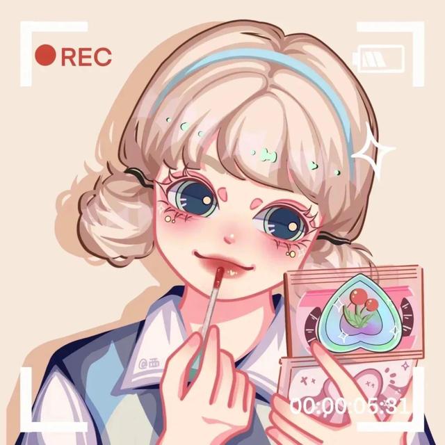 玲娜贝儿星黛露闺蜜头像，闺蜜头像系列?星黛露与玲娜贝儿✨?画师:别抢我的烧烤（微信闺蜜头像，苦短／甜长）