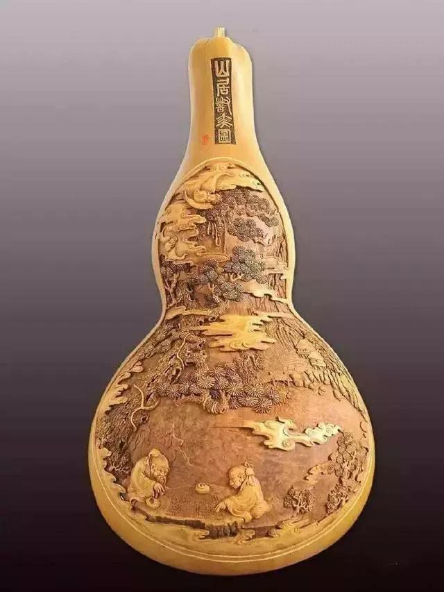 葫芦雕刻图案大全，如何雕刻简单葫芦工艺品（图片分享请欣赏艺术家在葫芦上雕刻的艺术品）