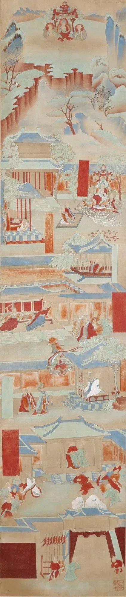 敦煌壁画图片大全，敦煌飞天壁画高清图（敦煌壁画对于中国画坛的影响）