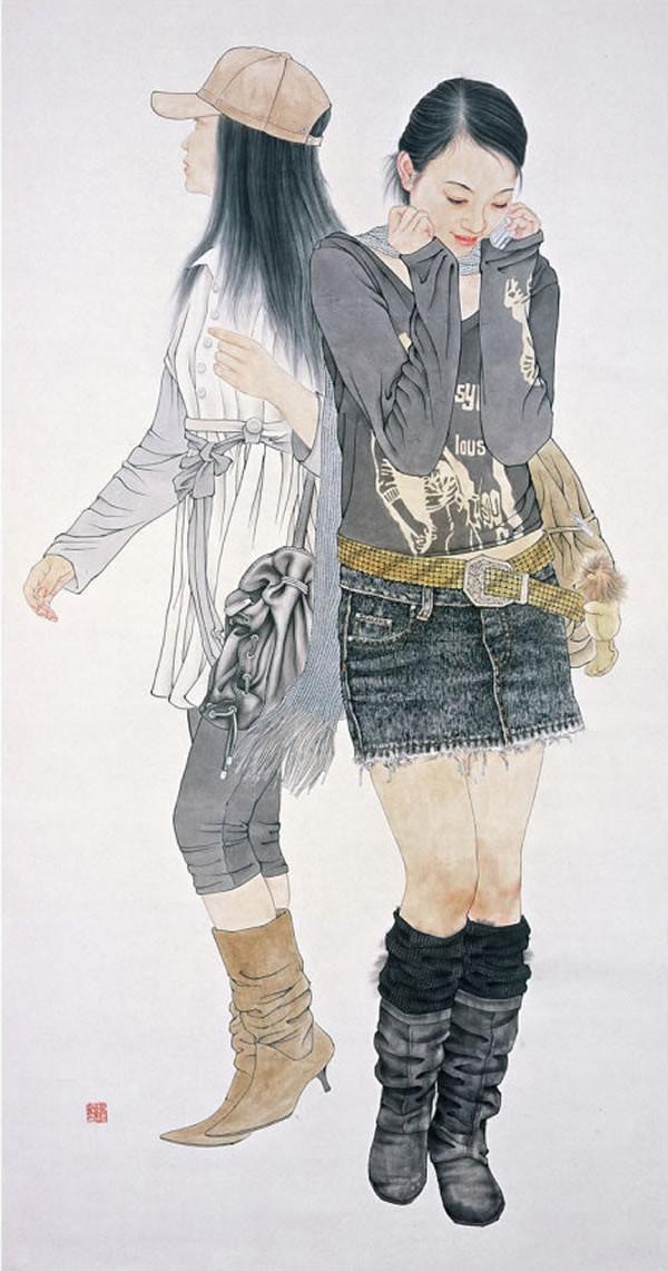 小孩画人简单画法，小孩画人简单画法用铅笔（快速教你画人物画）