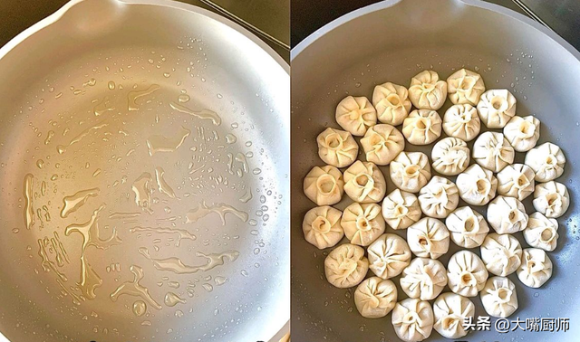 生煎包子怎么做，生煎包子的做法视频（外焦里嫩肉香多汁）