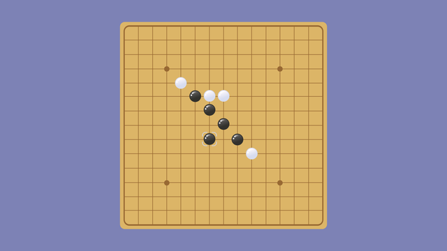 五子棋先手必胜，五子棋快速必胜下法之一（五子棋先手必胜下法01）
