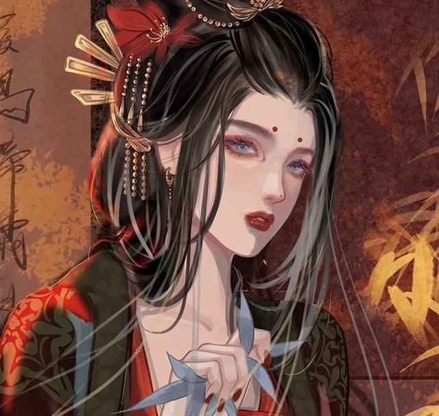 古风美人，古风美人绘画（古风美人的唯美句子图片）