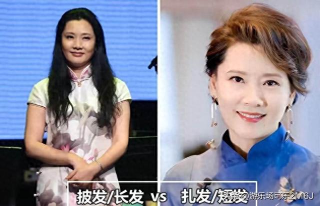 妈妈短发发型图片，最新流行中年短发发型女（短发时尚、衣着素雅）