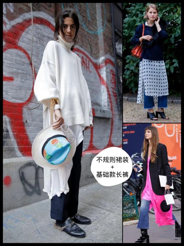 裙裤怎么搭配上衣，裙裤适合搭配什么上衣好看（时髦精都爱的“裙裤叠穿”）