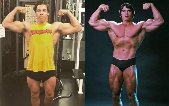 施瓦辛格私生子，施瓦辛格保姆照片（老二200斤）