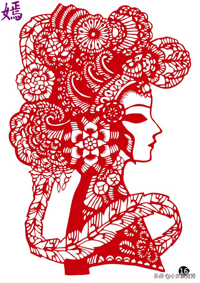 剪纸图案大全及方法，剪纸图案大全及方法雪花（各种各样的剪纸图案）