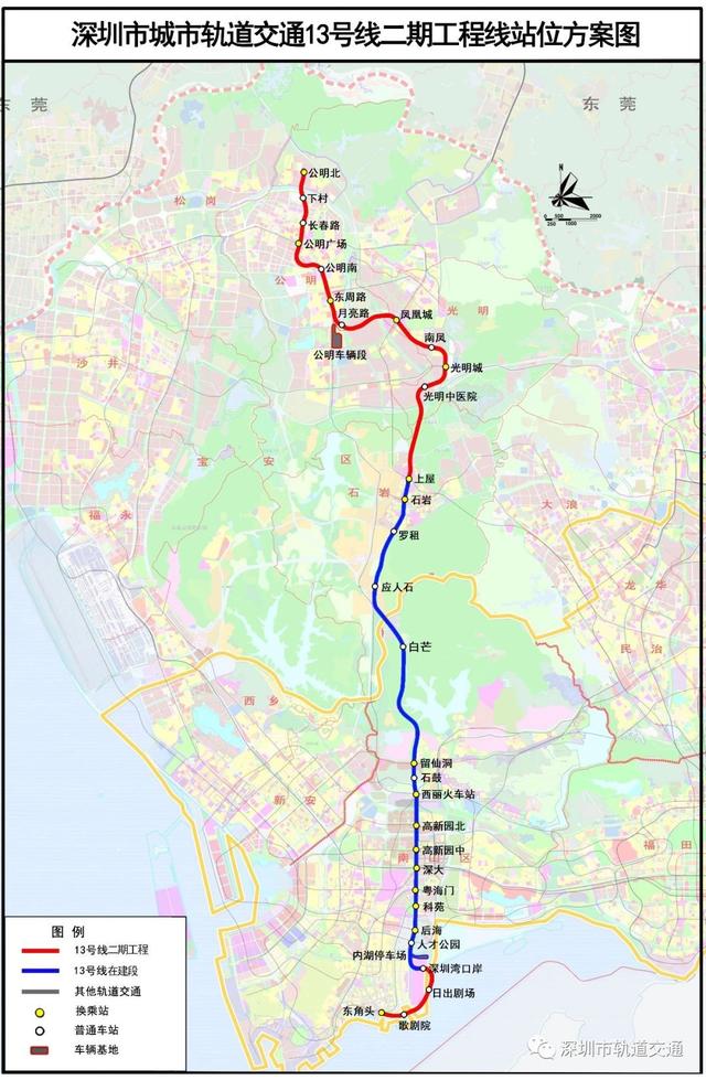 黄贝岭地铁二号线赤湾方向，2022年7月最新最全深圳地铁已开通和在建线路资讯
