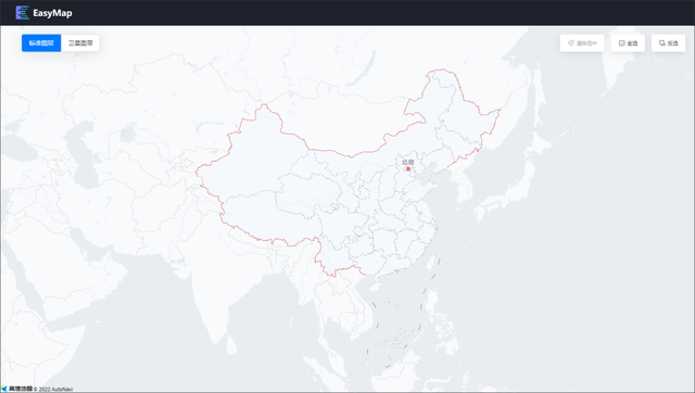 利用百度地图查看乡、镇行政区域界限地图，百度地图显示乡镇范围（2个免费下载全国行政边界数据网站）