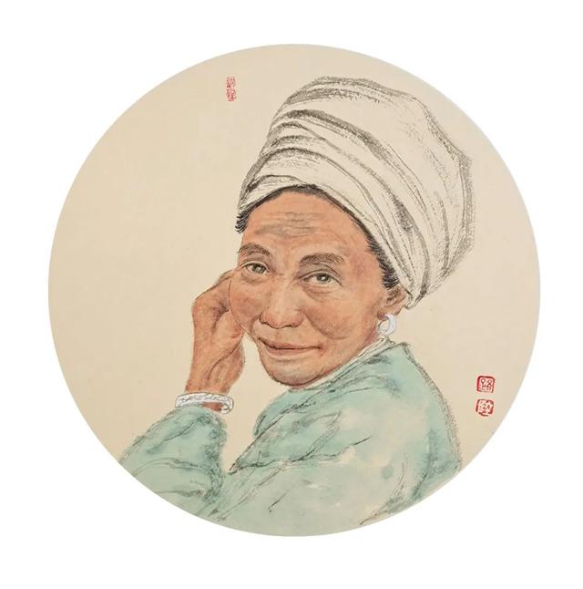 姓陆的名人,姓陆的名人女孩取名(实力派青年画家——路陆的水墨人物88