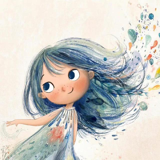 暖色治愈系插画图片      你和我的时光,暖色调治愈系图片(治愈系小