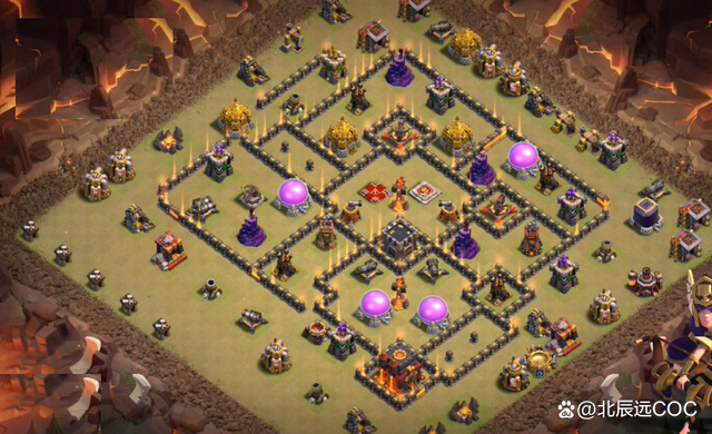 部落冲突10本最强布阵，10本最强阵型世界第一（部落冲突：10本职业阵型）