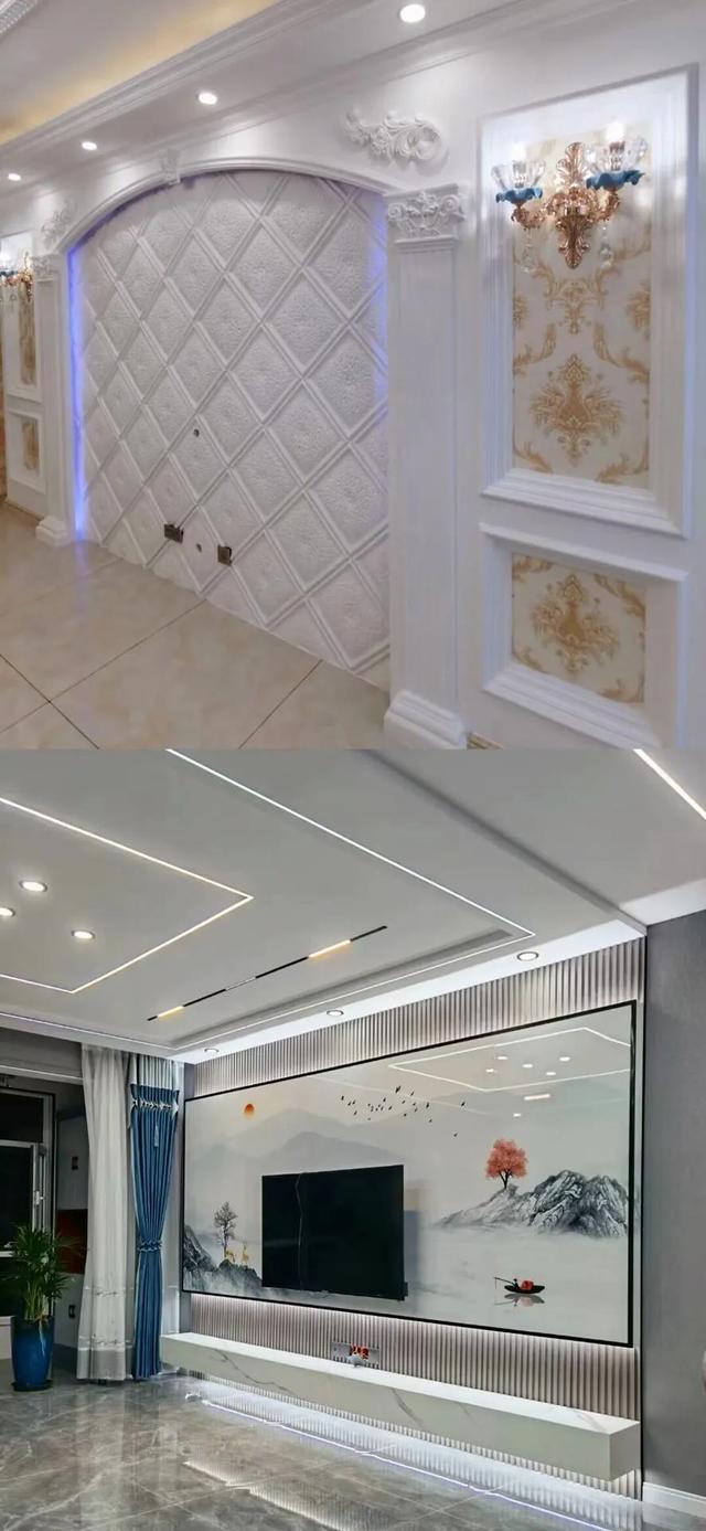 影视墙怎么装饰比较简单又好看，影视墙怎么装饰比较简单又好看图片（20款电视背景墙）