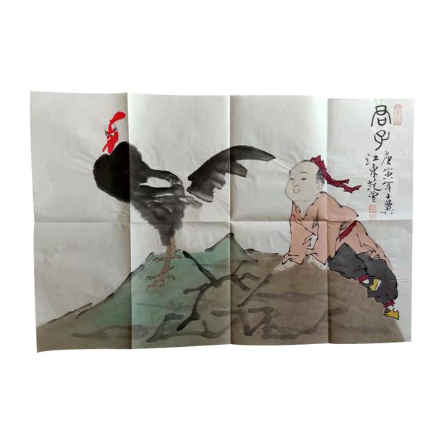 范曾人物画作品，范曾最新人物画欣赏（范曾人物字画）