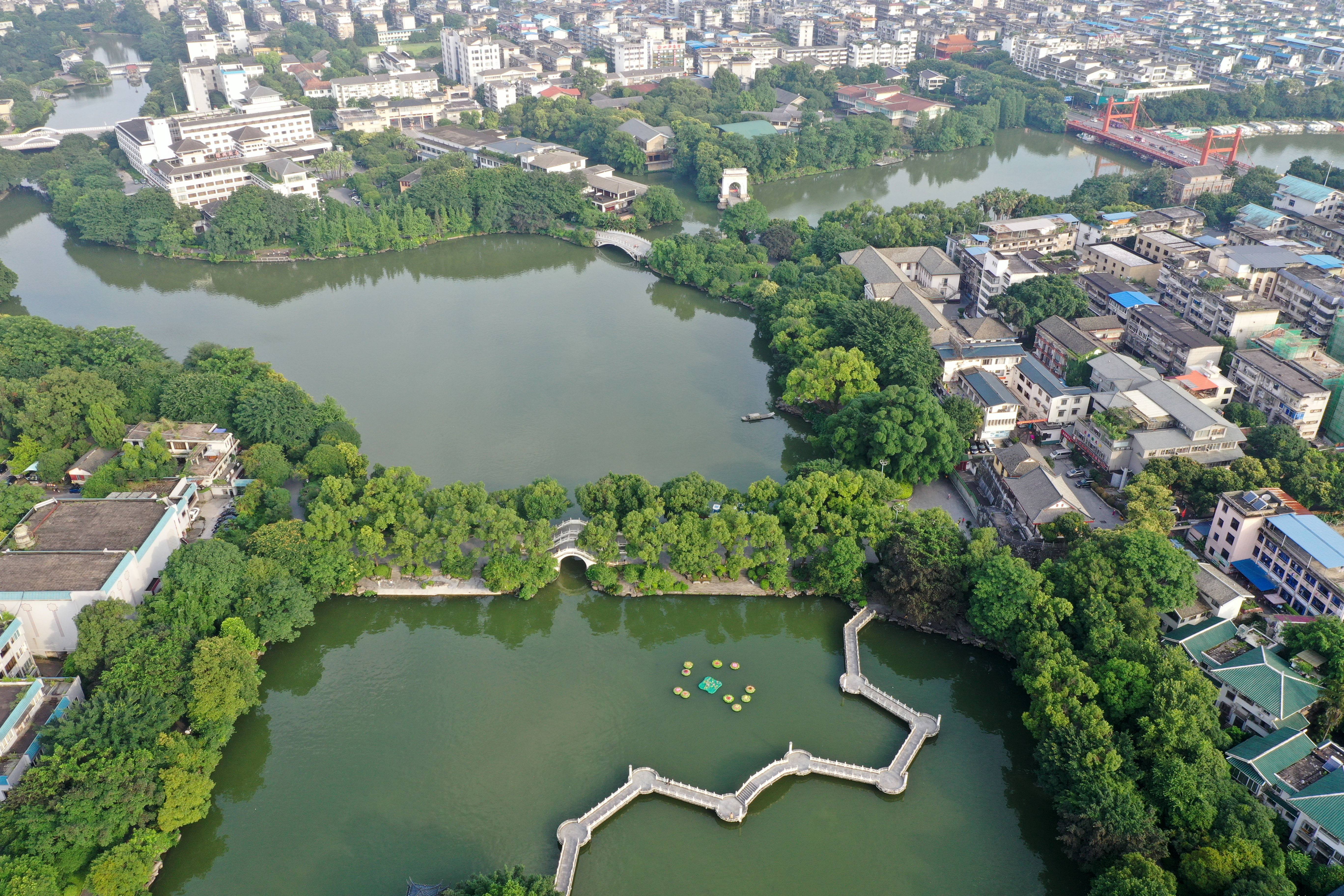 榕湖和杉湖