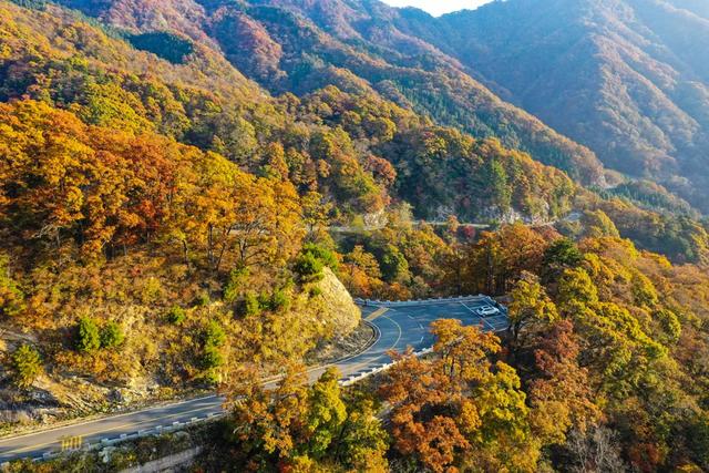 红岭公路自驾游最佳路线图，我叫“金寨中国红岭公路”