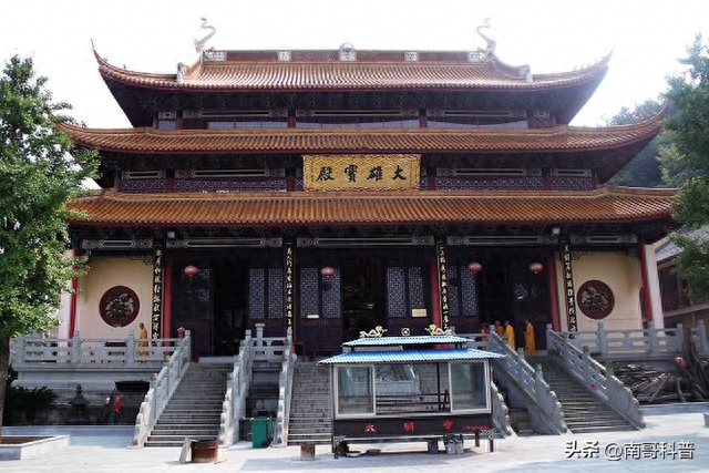 独秀山大明寺 嵊州市最大的佛教圣地