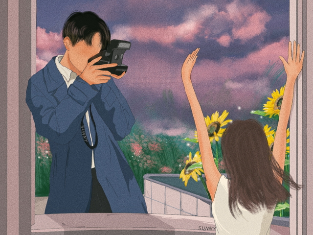 最美日落的头像微信，最美日落的头像（2022最新微信头像）